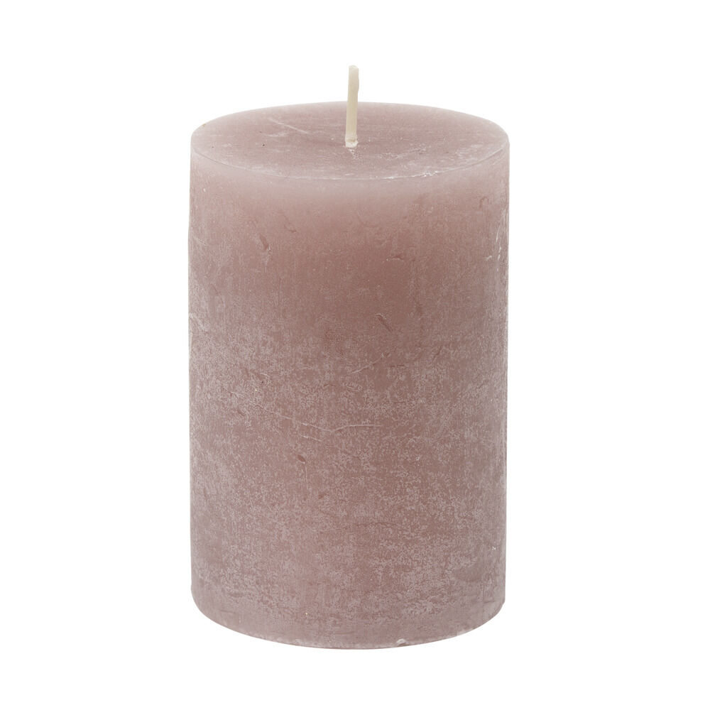 Bougie cylindrique Ø6,5xH10cm (plusieurs modèles)