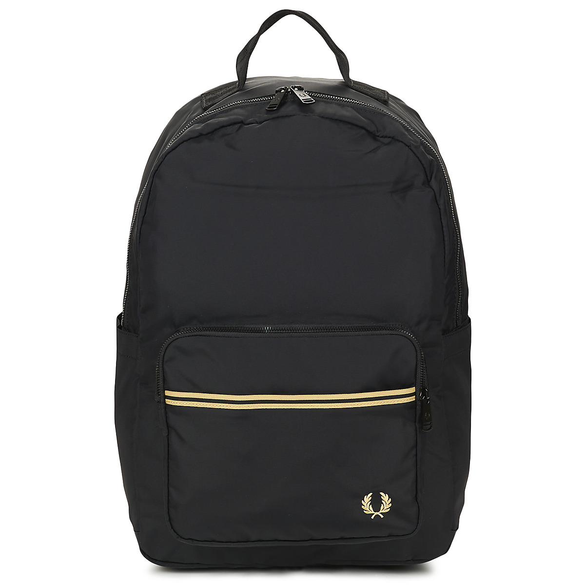 Fred Perry - TIPPED TAP BACKPACK - Black / Gold