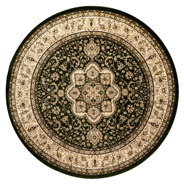Dywan ROYAL ADR wzór 521 zielony koło 120 cm