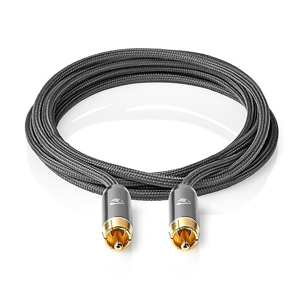 Câble audio numérique RCA coaxial 5 m NEDIS