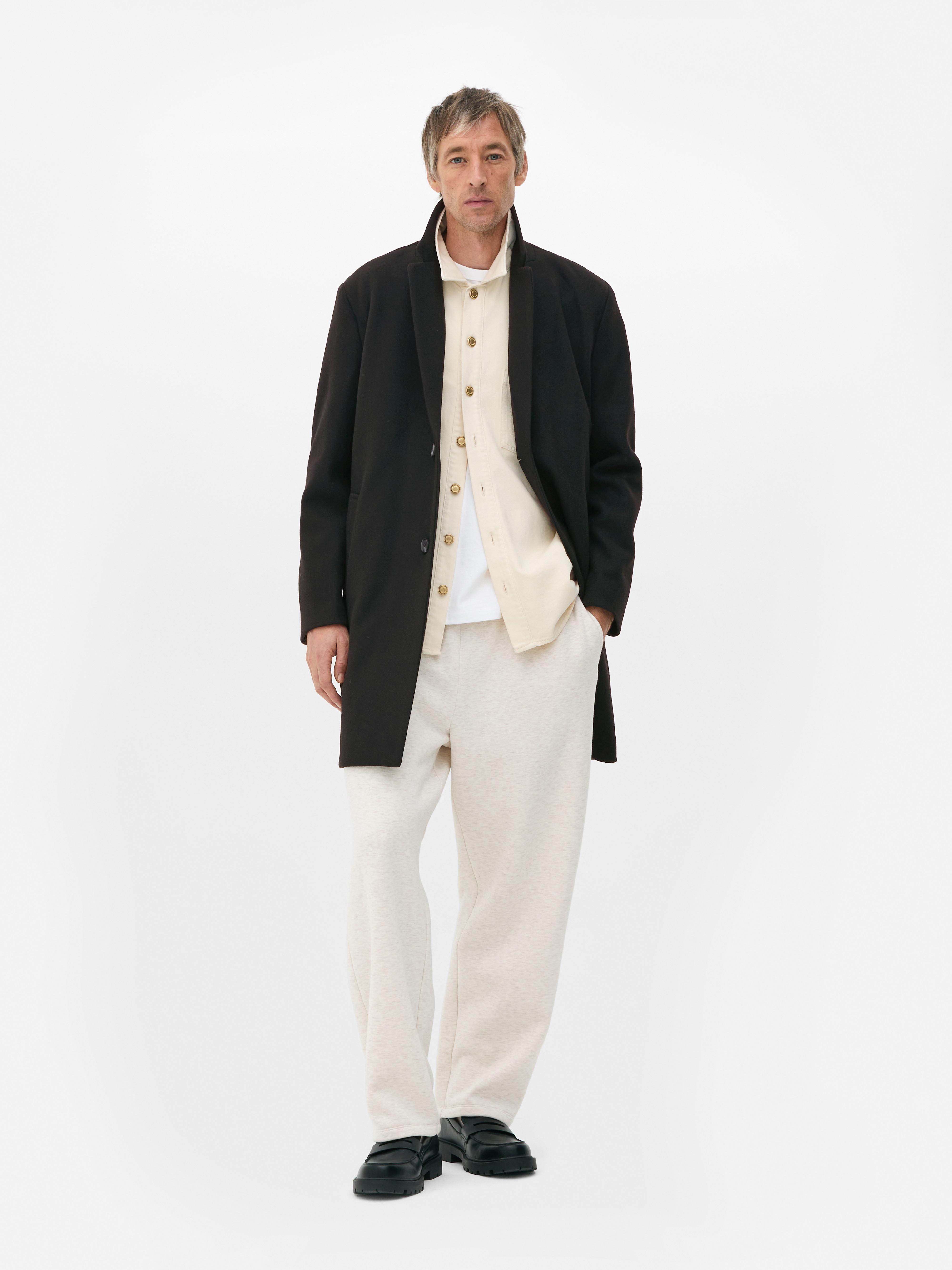 Oversized Mid-Length Overcoat