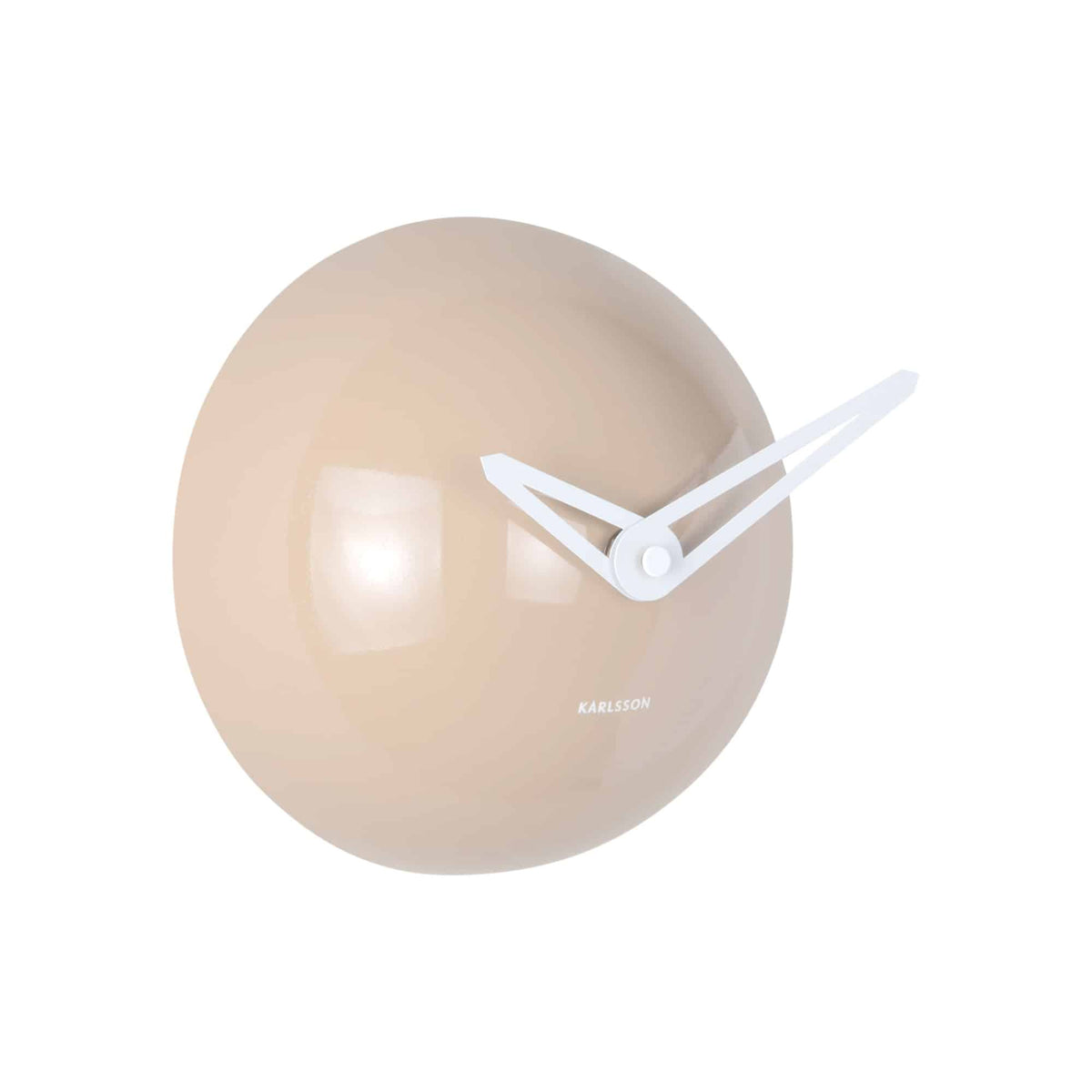 Karlsson wandklok Cool Retro Cap - grijs - Ø15cm