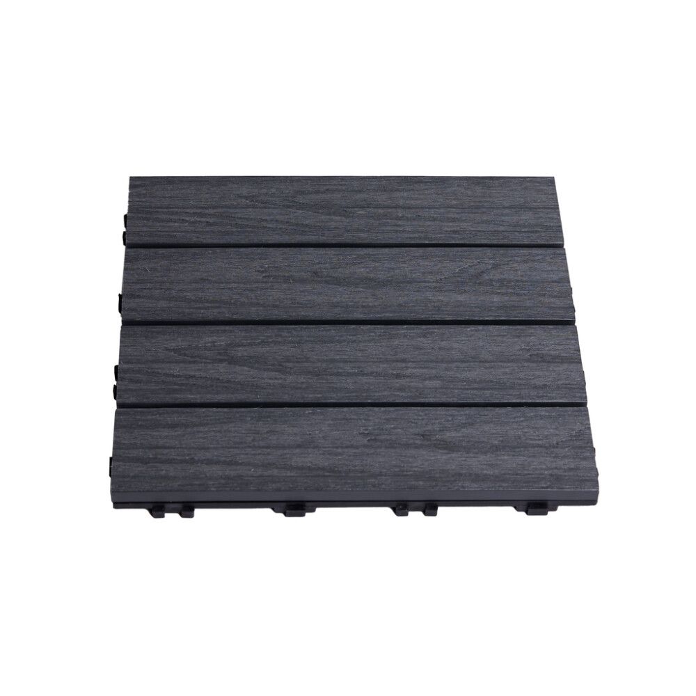 TREHELLE HORTUS KOMPOSITT 30X30CM GRÅ 4PK