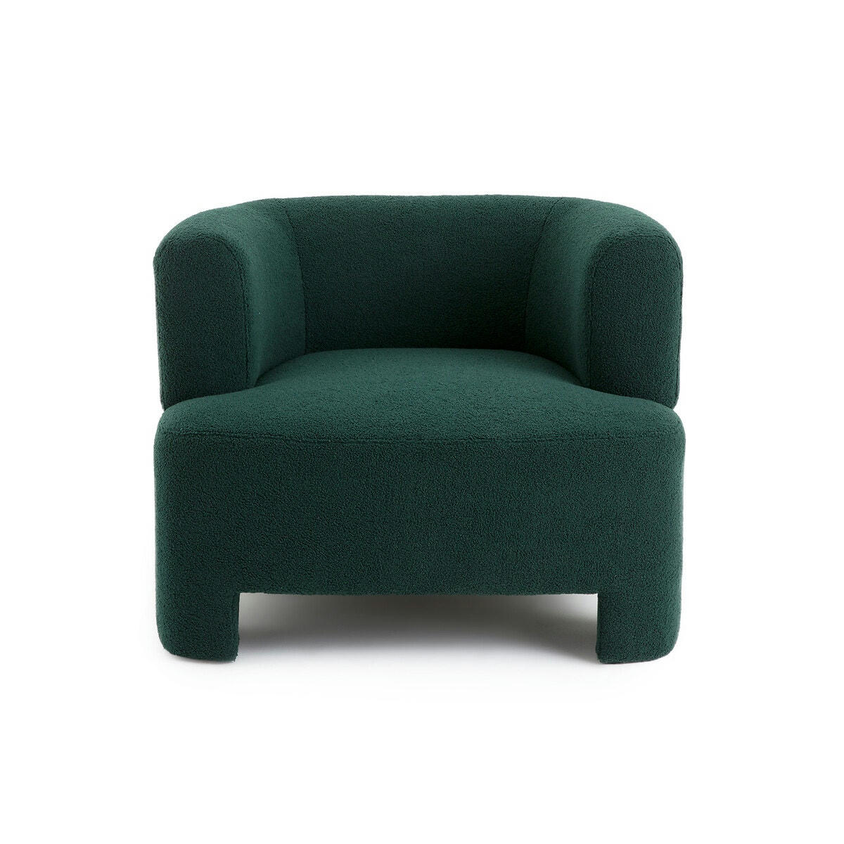 Fauteuil grand modèle tissu bouclette, Darrel