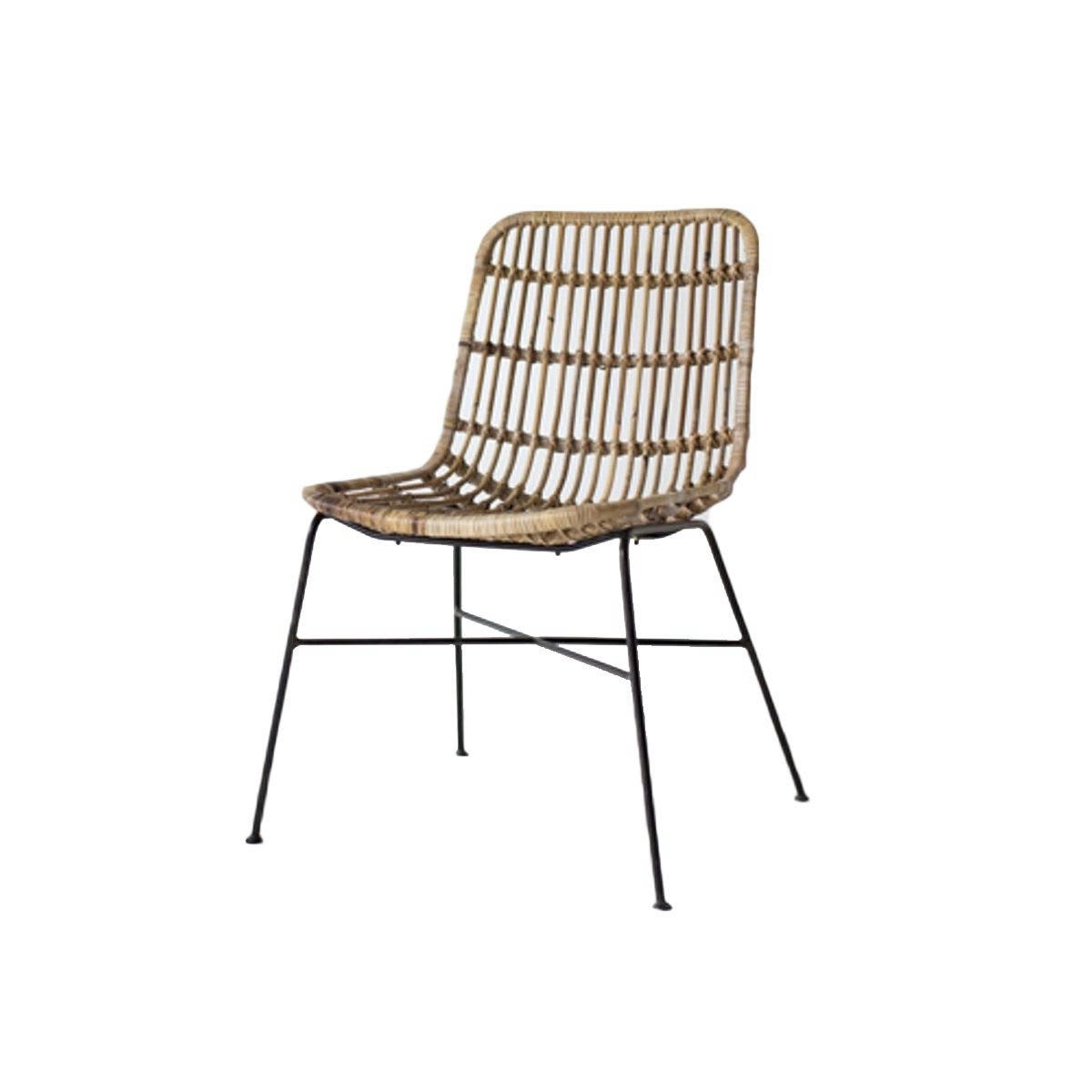 MOKA - Chaise en rotin naturel Moka