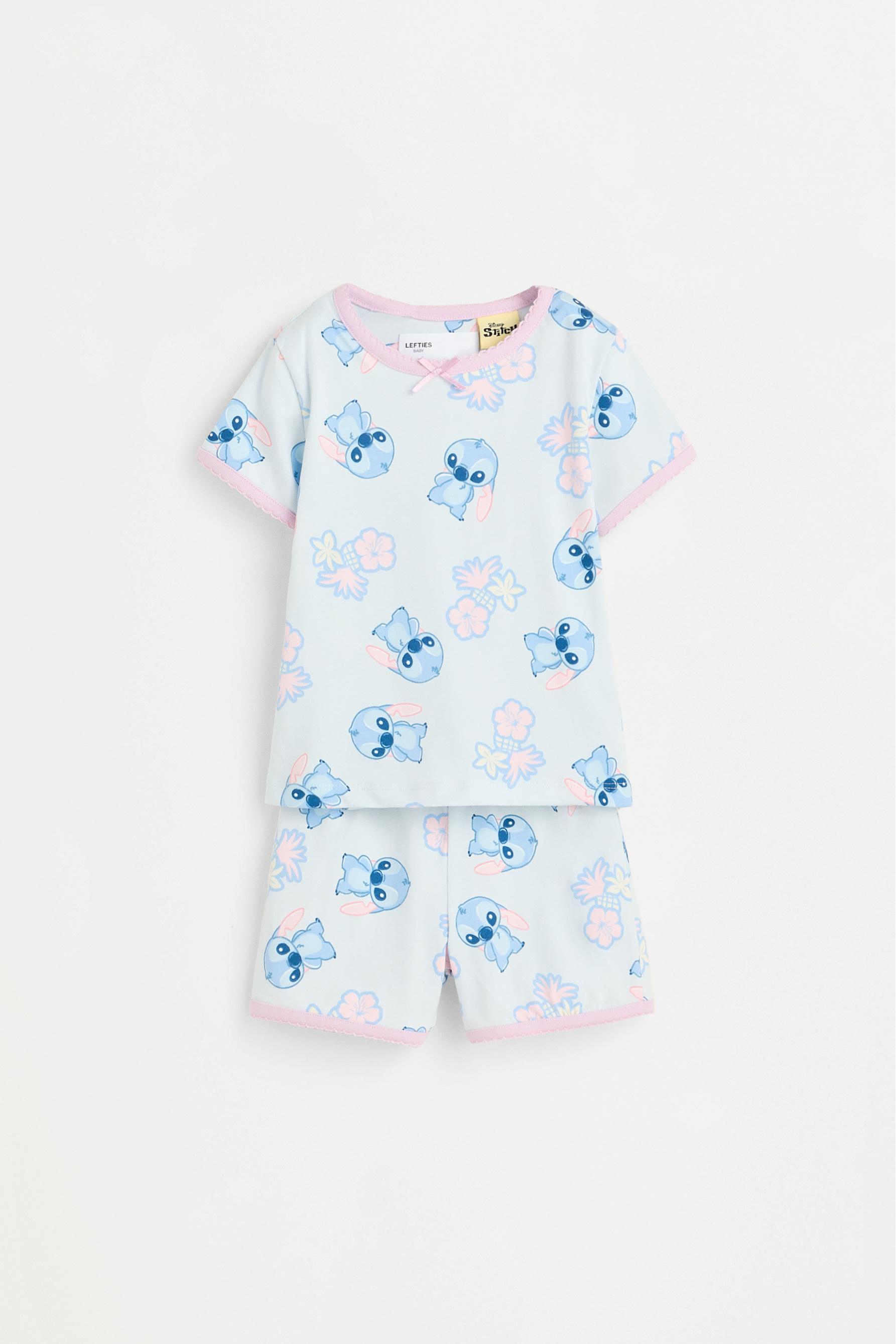 Pijama Stitch ©Disney ribete ondulado