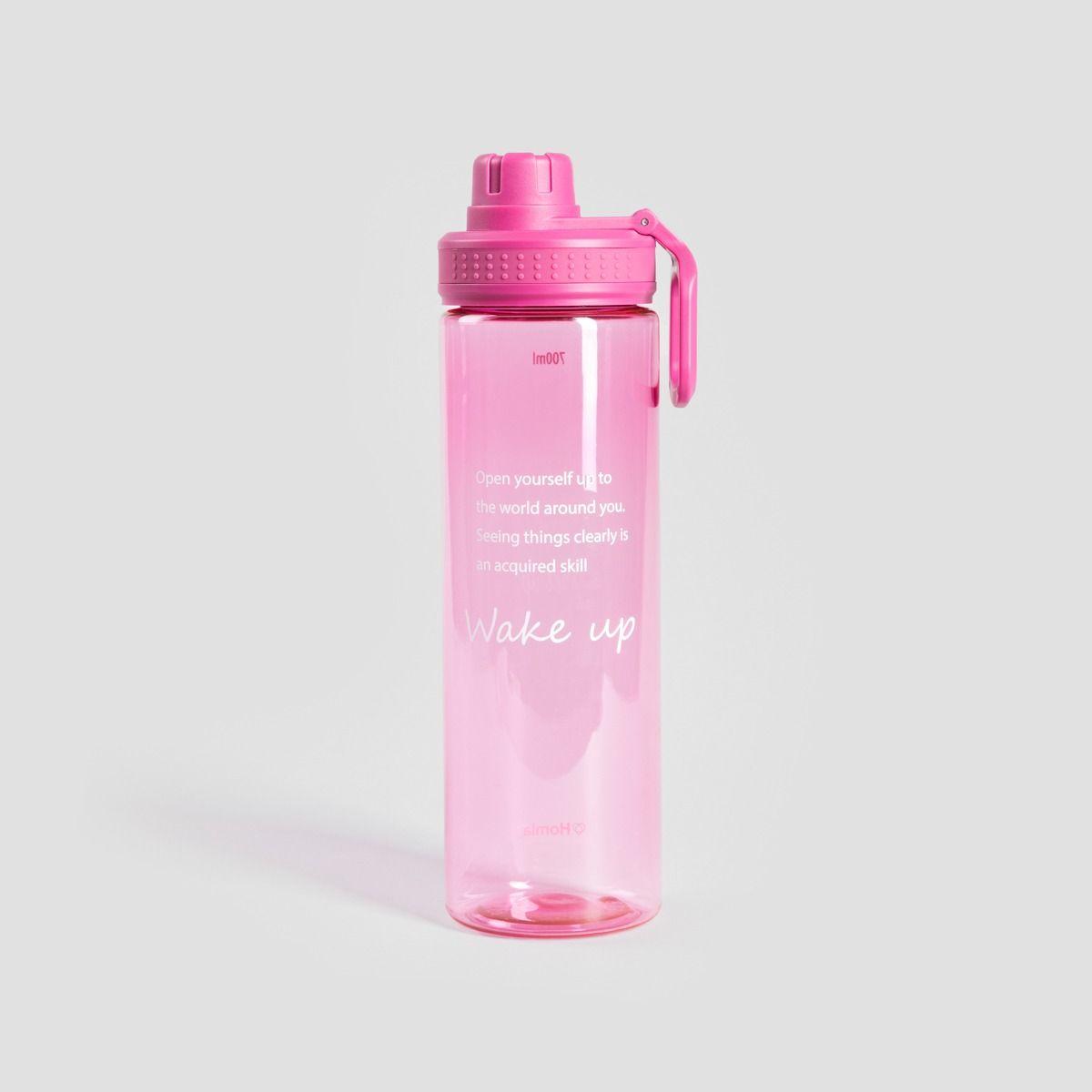 Butelka bidon LUNARE z napisem różowa 0.70