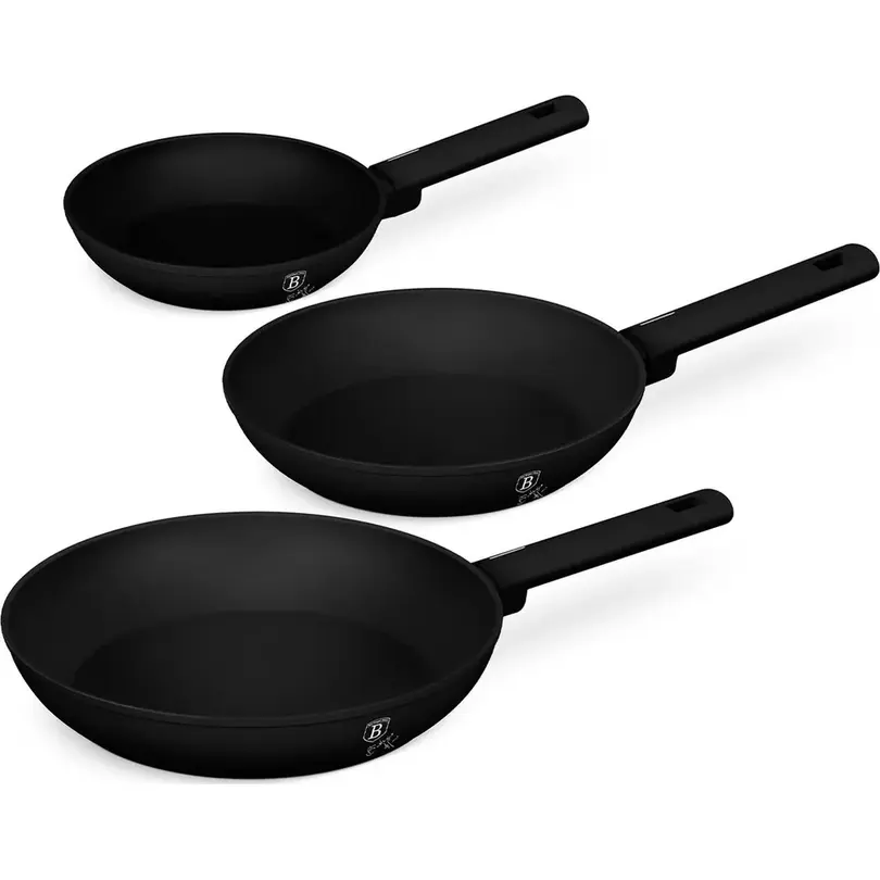 Bratpfanne 3er-Set Matte Black Collection