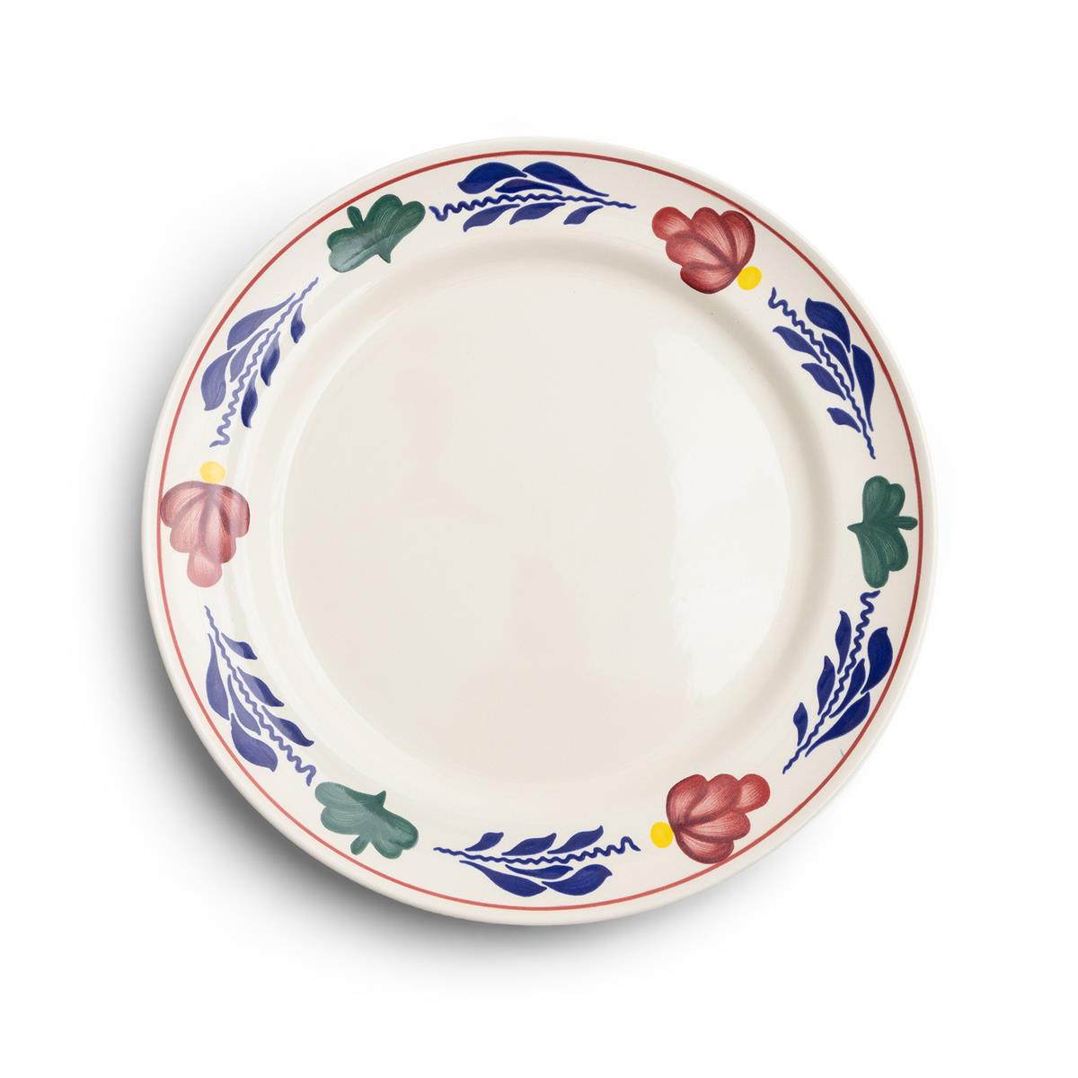 Royal Boch bord Boerenbont - set van 6 - ø24cm - keramiek