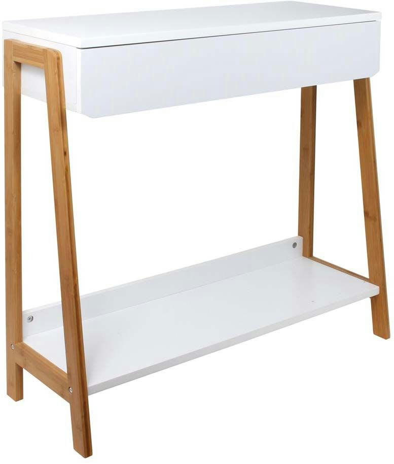- Console scandinave en bois avec tiroir ida