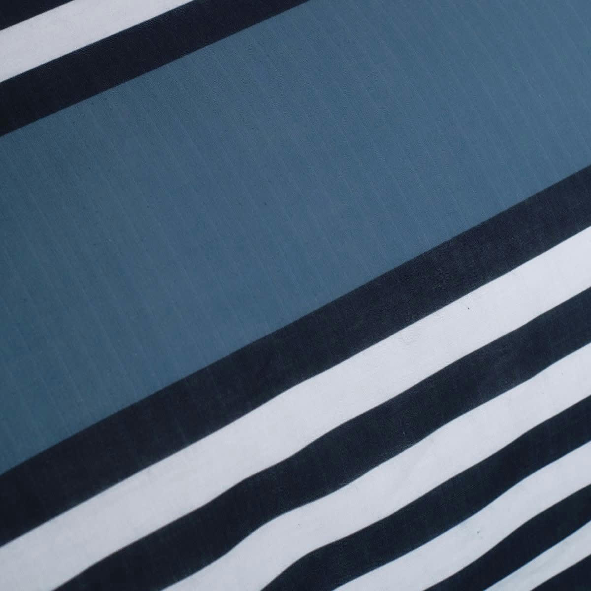 SUNSHINE JODIE - Parure de lit imprimé en coton bleu 220x240