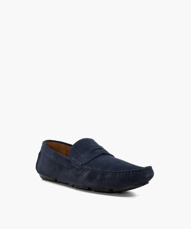 Bradlay Navy - Suede Driver