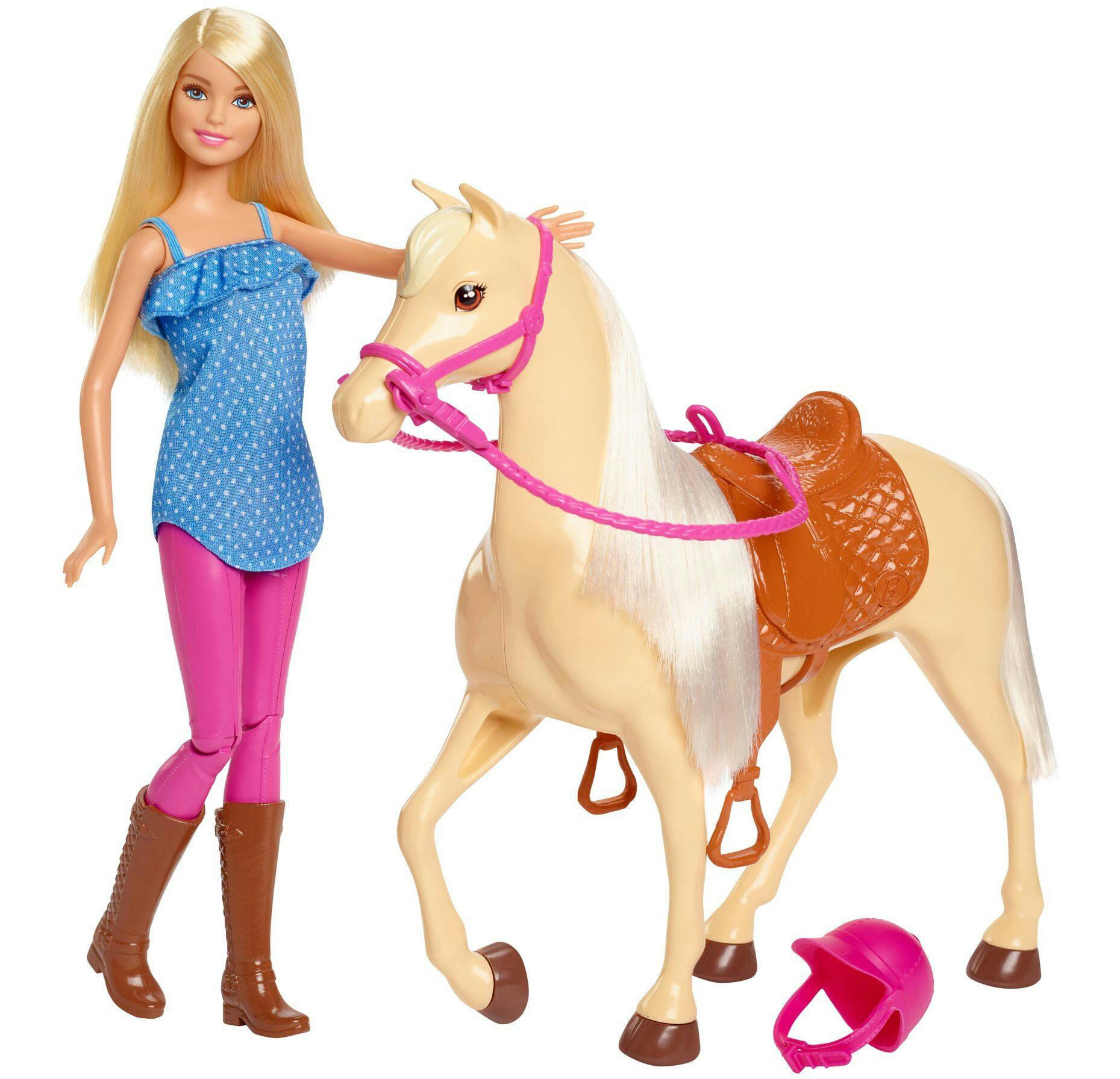 Barbie® Doll & Horse Playset for Kids, Assorted, Ages 3+