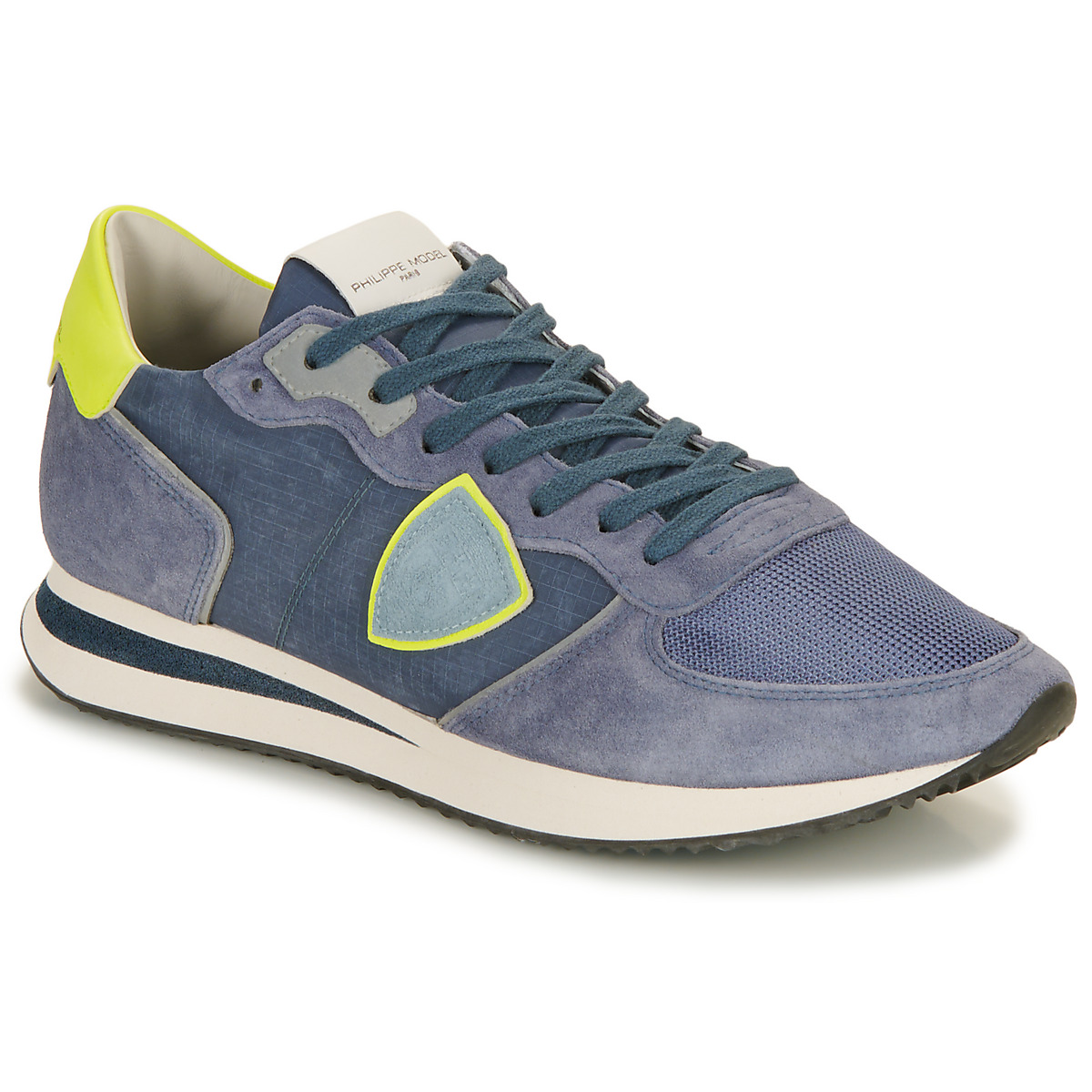 Philippe Model - TRPX LOW MAN - Blue / Yellow / Fluorescent