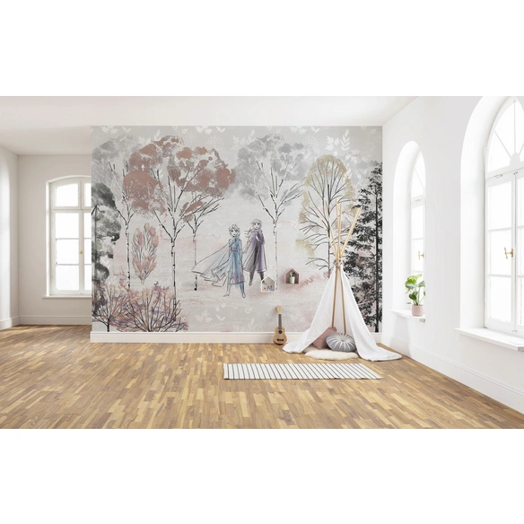 Vliestapete »Frozen Natural Spirit«, bunt, glatt