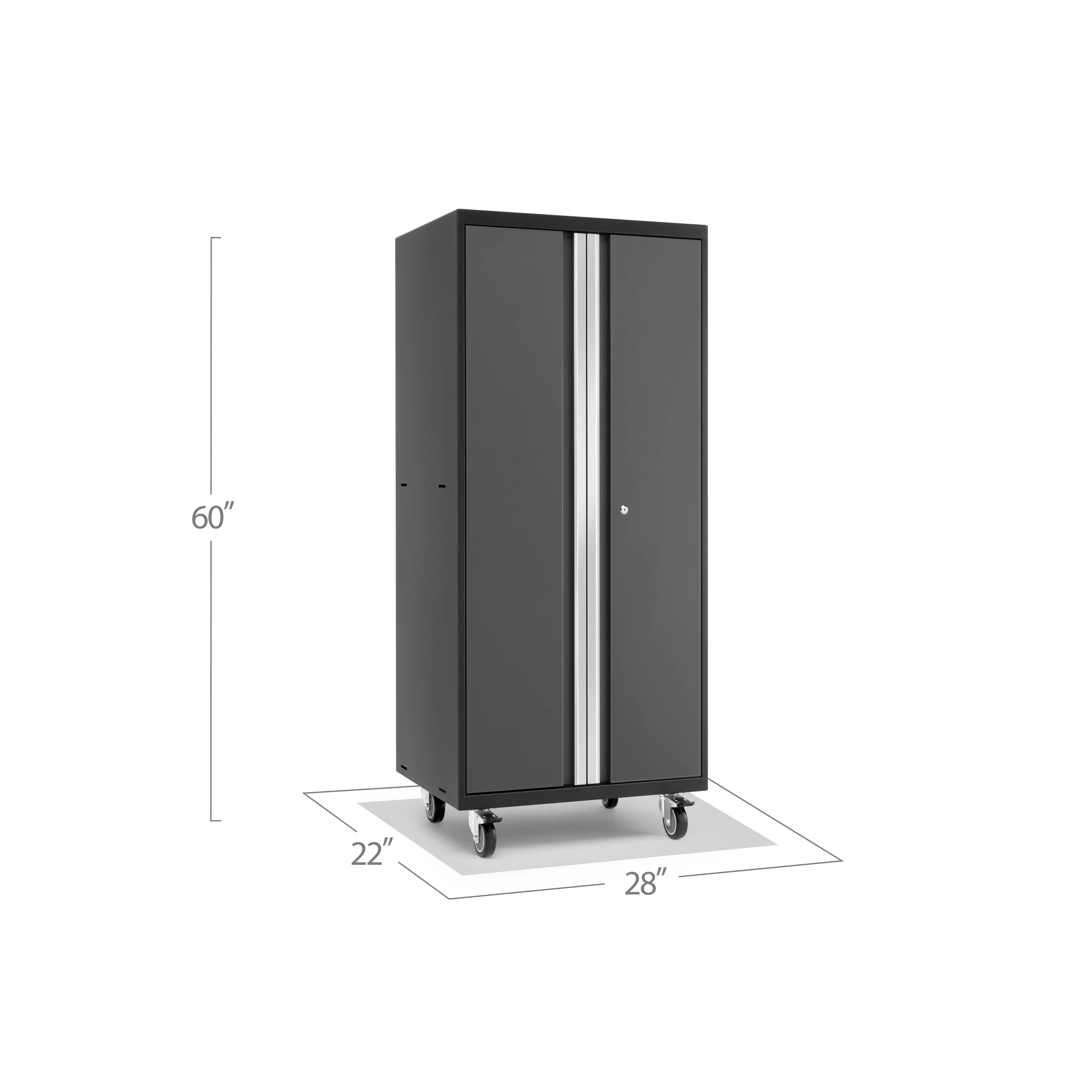 NewAge Products Pro 3.0 Grey Mobile Locker