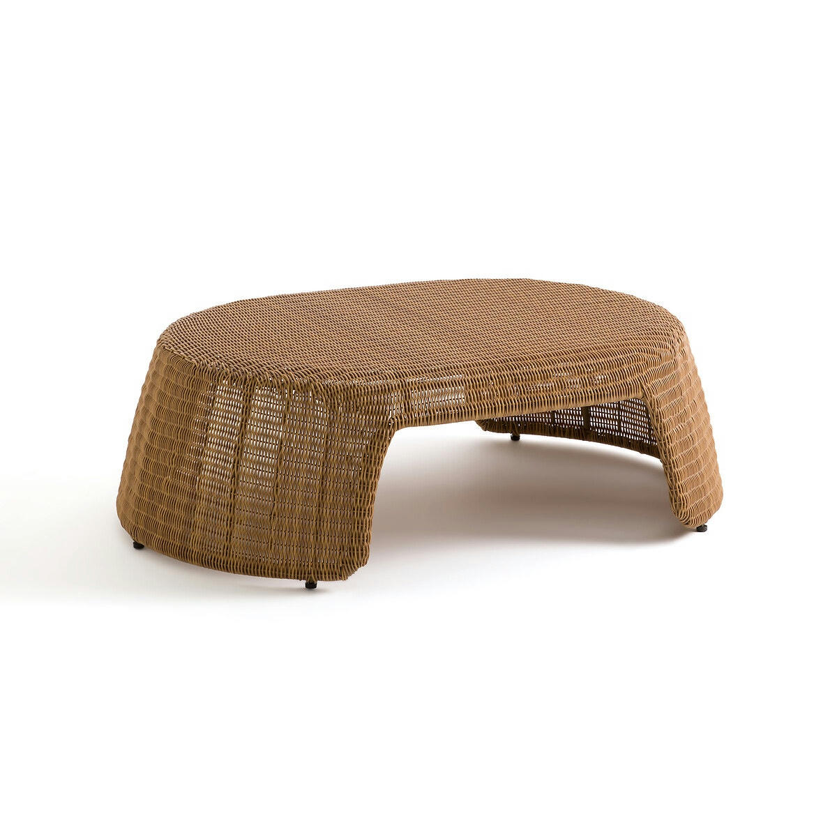 Table basse de jardin plastique recyclé, Sorada