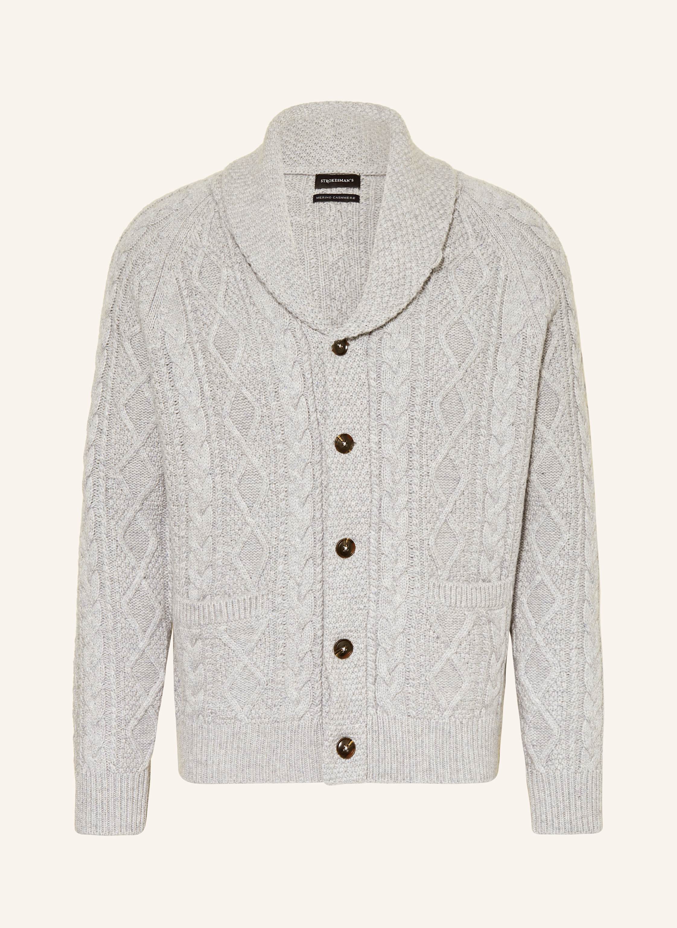 STROKESMAN'S Strickjacke aus Merinowolle