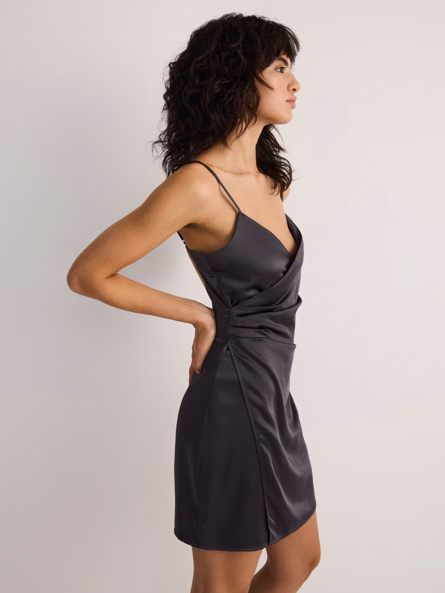 Mini Dress With Gathered Details