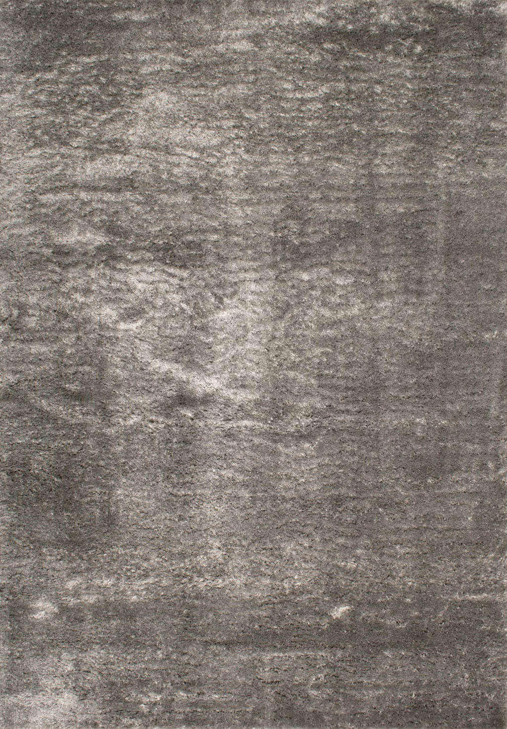 COSY - Tapis en polyester brillant motif uni taupe 200x290