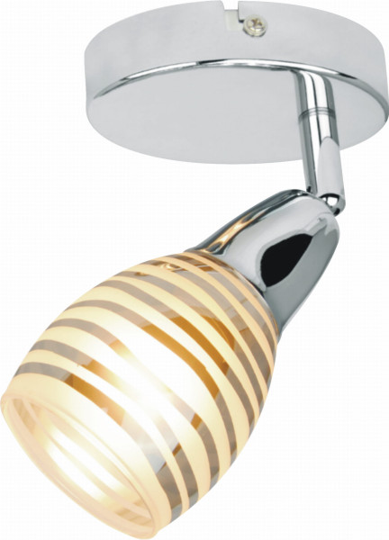 Lampa kinkiet JUBILAT 1x10w e14 led chrom