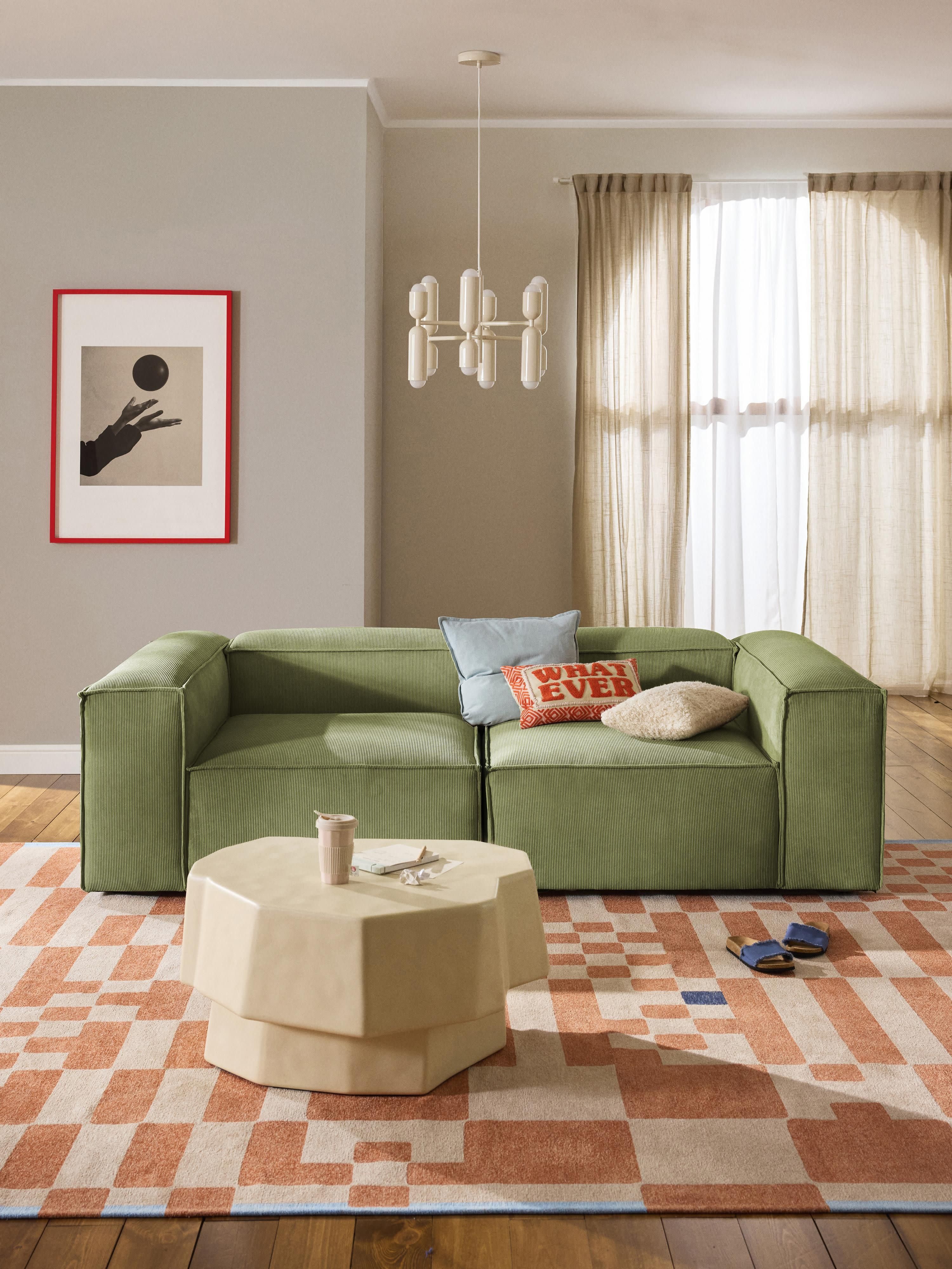 Modulares Sofa Lennon (3-Sitzer) aus Cord