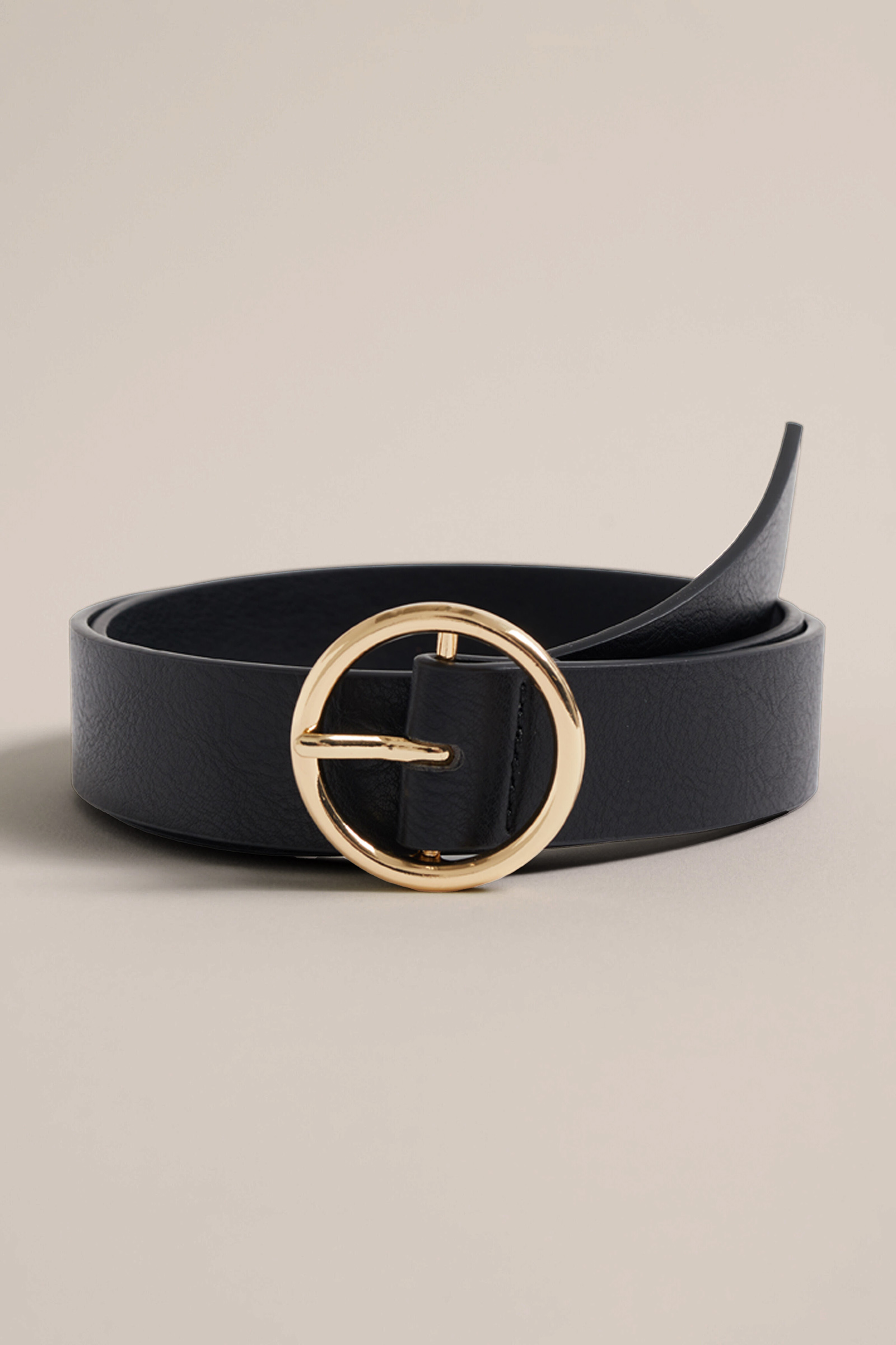 Dames riem met ronde gesp