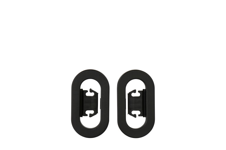 Sluitclip (bento) Lunchbox Take a Break 2 stuks - zwart