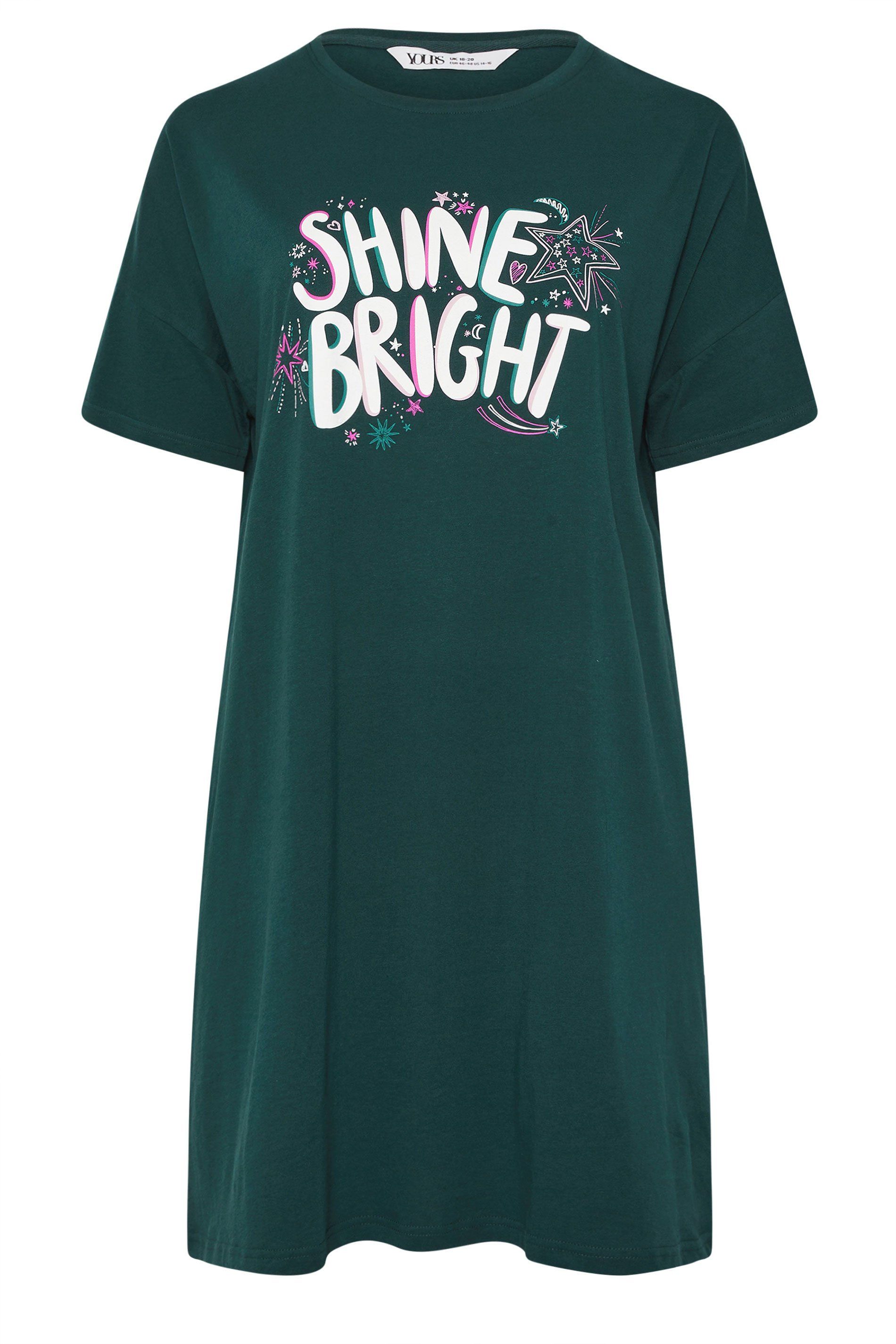 Yours Shine Bright' Sleep Tee Nightdress