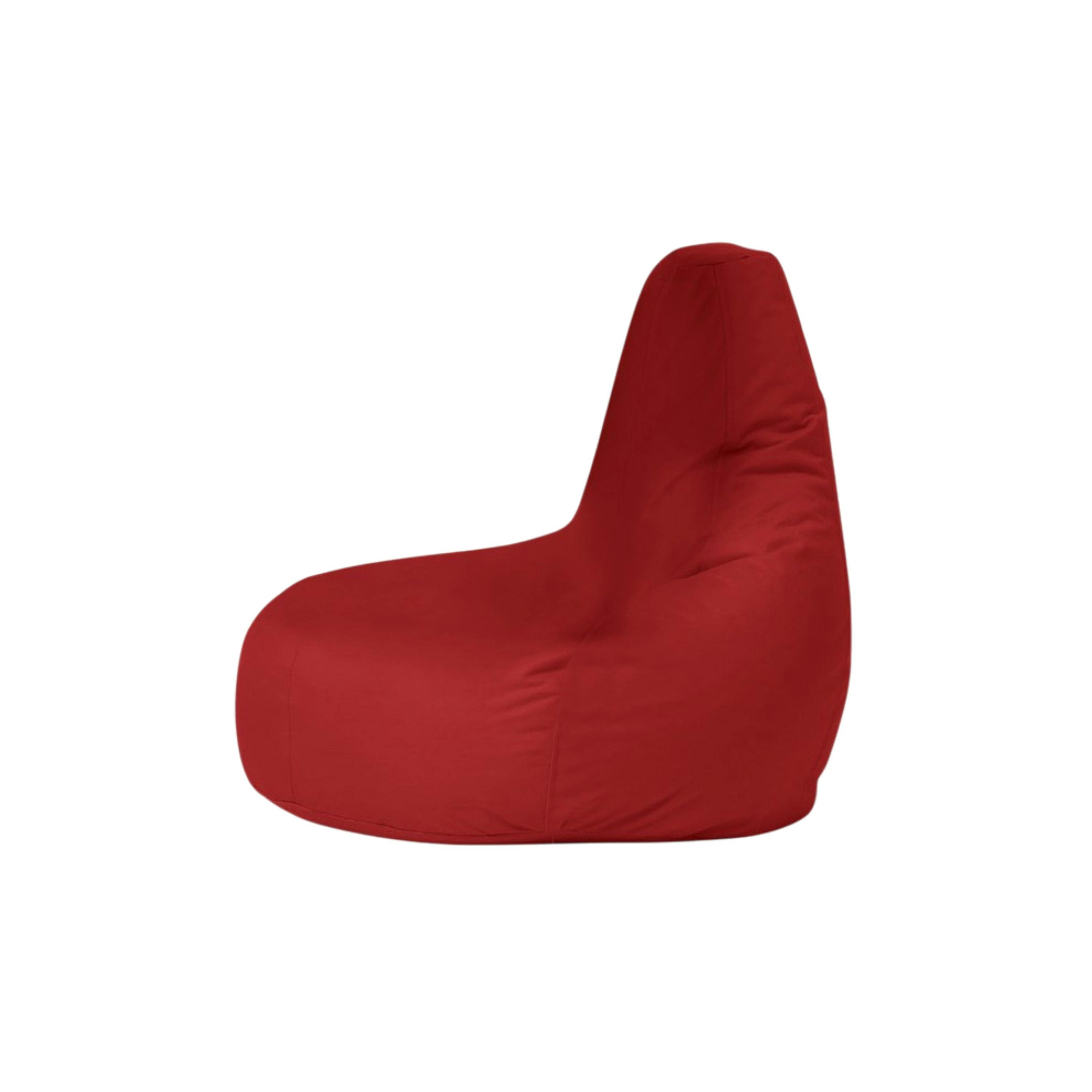 Pouf poire extérieur rouge ARTA