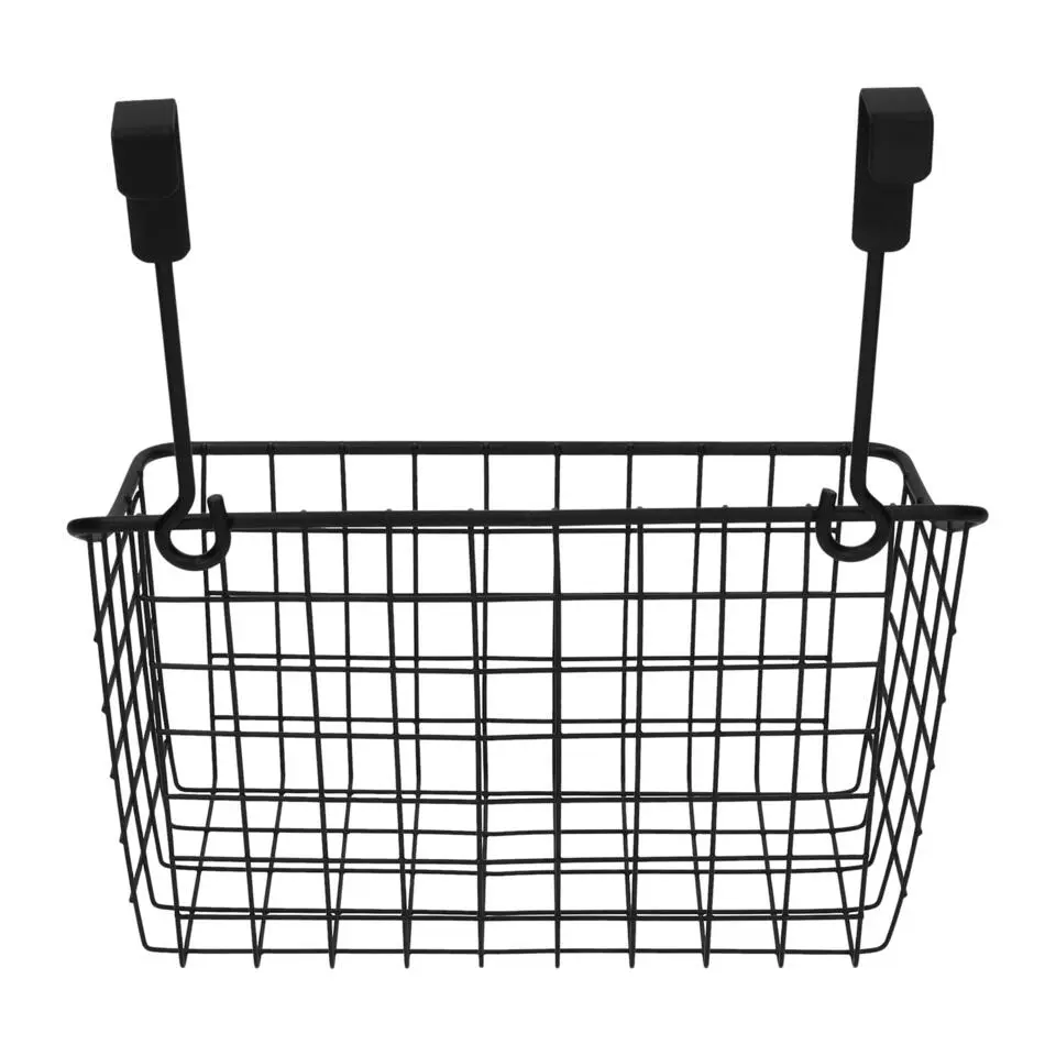 QUVIO Opbergrek ophangbaar - Metaal - Zwart