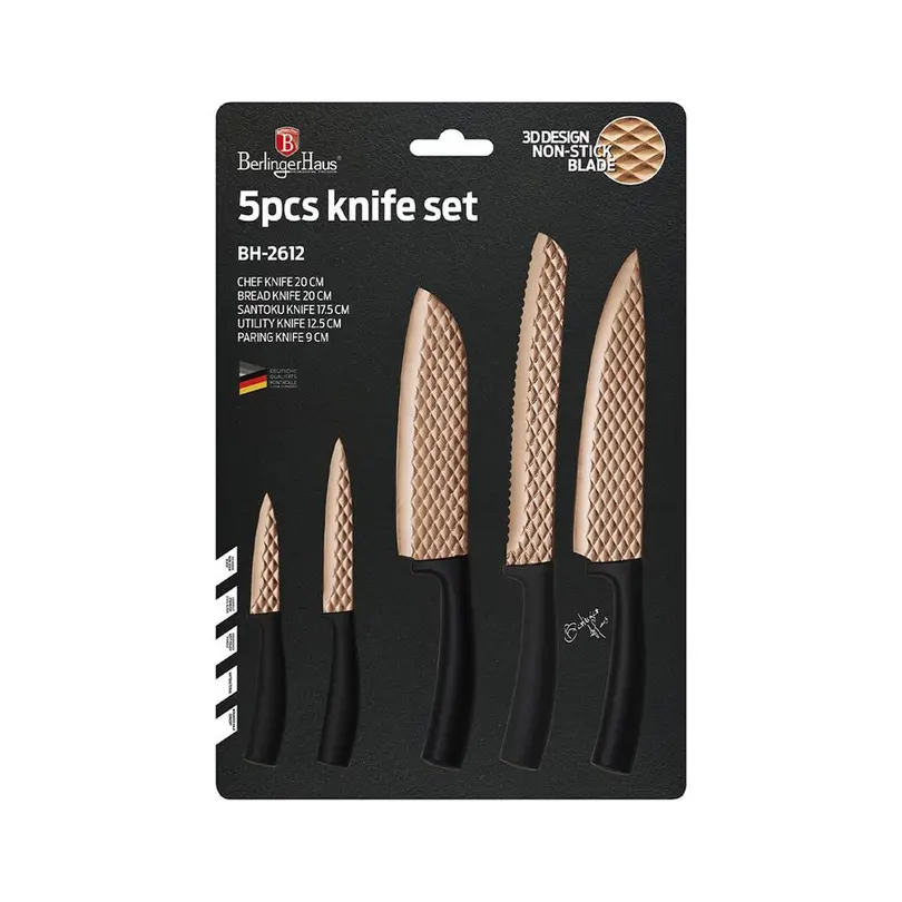 Besteckset 5-teilig Rose Gold Edition