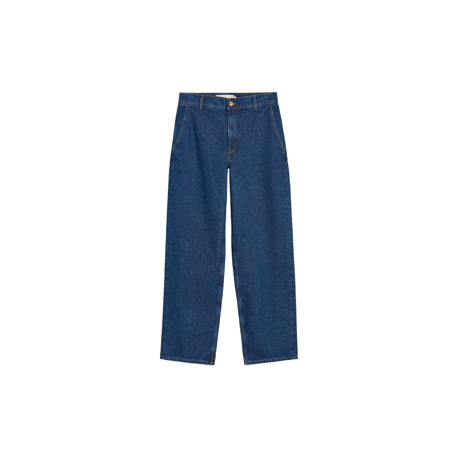 Carlo Midwaist Wide Jeans I, mid blue