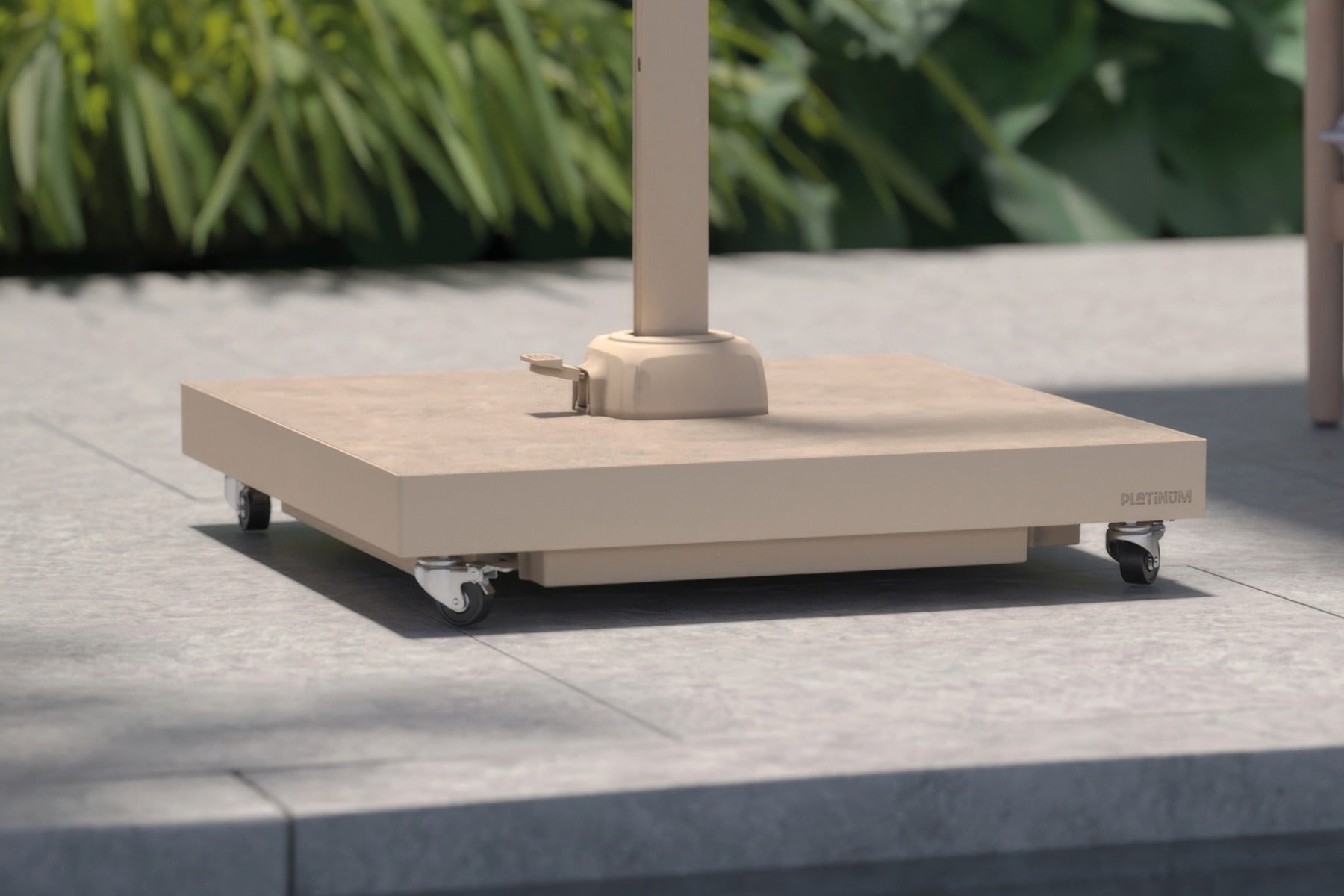 Platinum Ceramica 90 kg - zand - verrijdbare parasolvoet