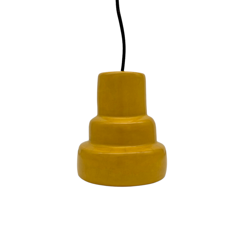 Household Hardware - lamp - Tadelakt lamp - mosterdgeel