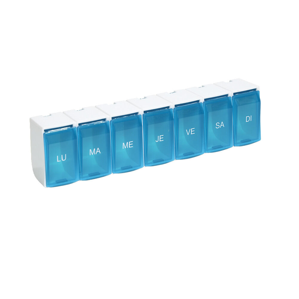 Pilulier 7 compartiments L18cm