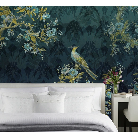 Vliestapete »Paradis«, Breite 350 cm, seidenmatt