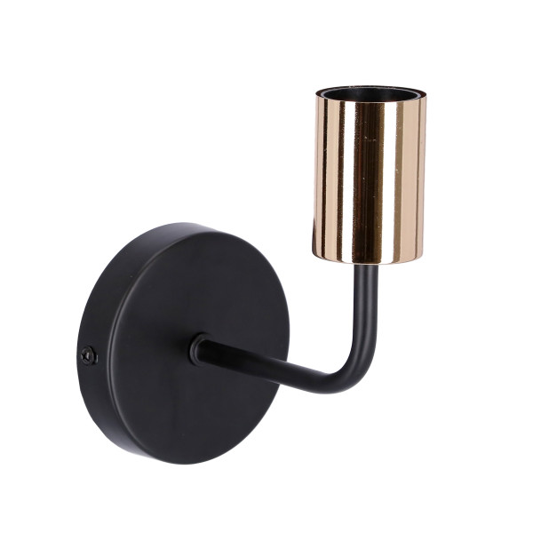 Lampa kinkiet SPILL 1x60w e27 czarny