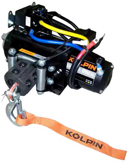 Kolpin Polaris Sportsman Quick-Mount Winch Kit, 3500-lb
