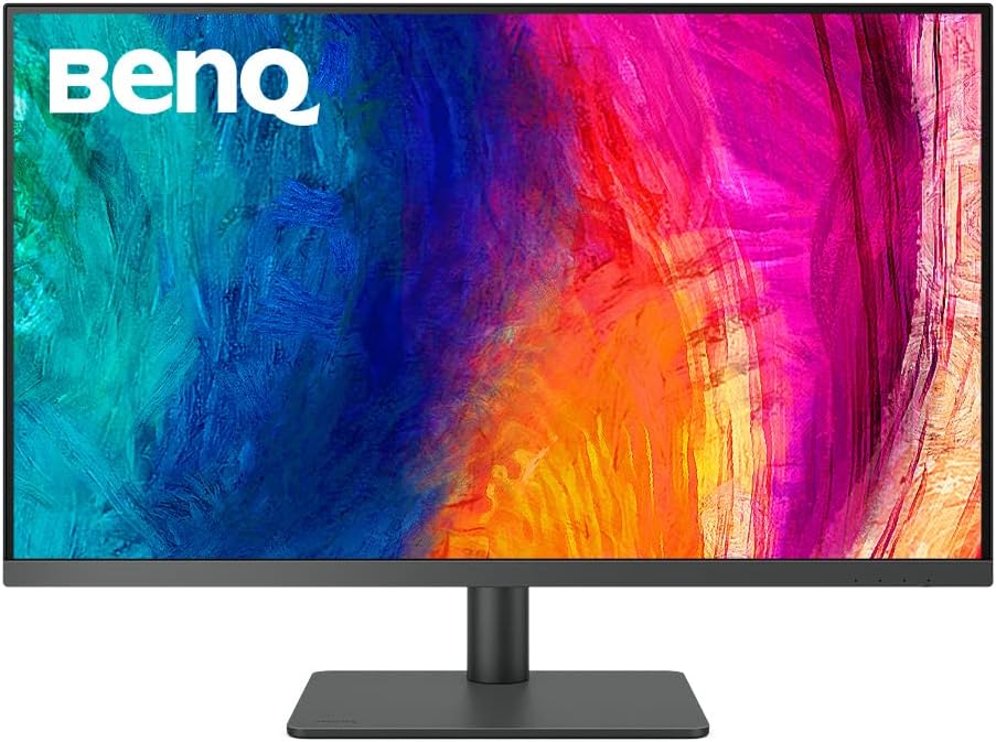 BenQ PD3205U Mac-Ready Monitor 32 4K UHD 99% Rec.709 & sRGB  IPS  DeltaE ≤3  ICC Sync  Calibration Report  AQCOLOR  Uniformity HotKey Puck Ergonomic DisplayPort  USB-C (90W)  USB Hub