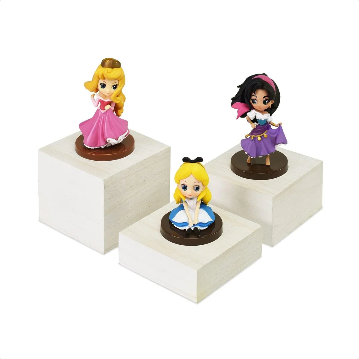 Wooden 3 Pcs Square Risers for Display