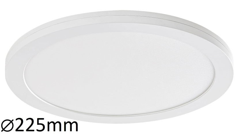 Oprawa wpuszczana Sonnet okrągła biała LED 18W 4000K 1880lm IP20 Rabalux