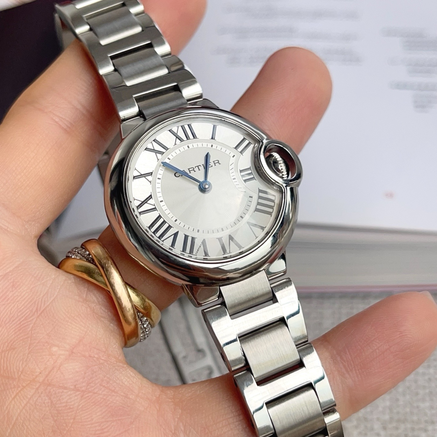 Cartier Ballon Bleu de Cartier Stainless Steel Watch -17