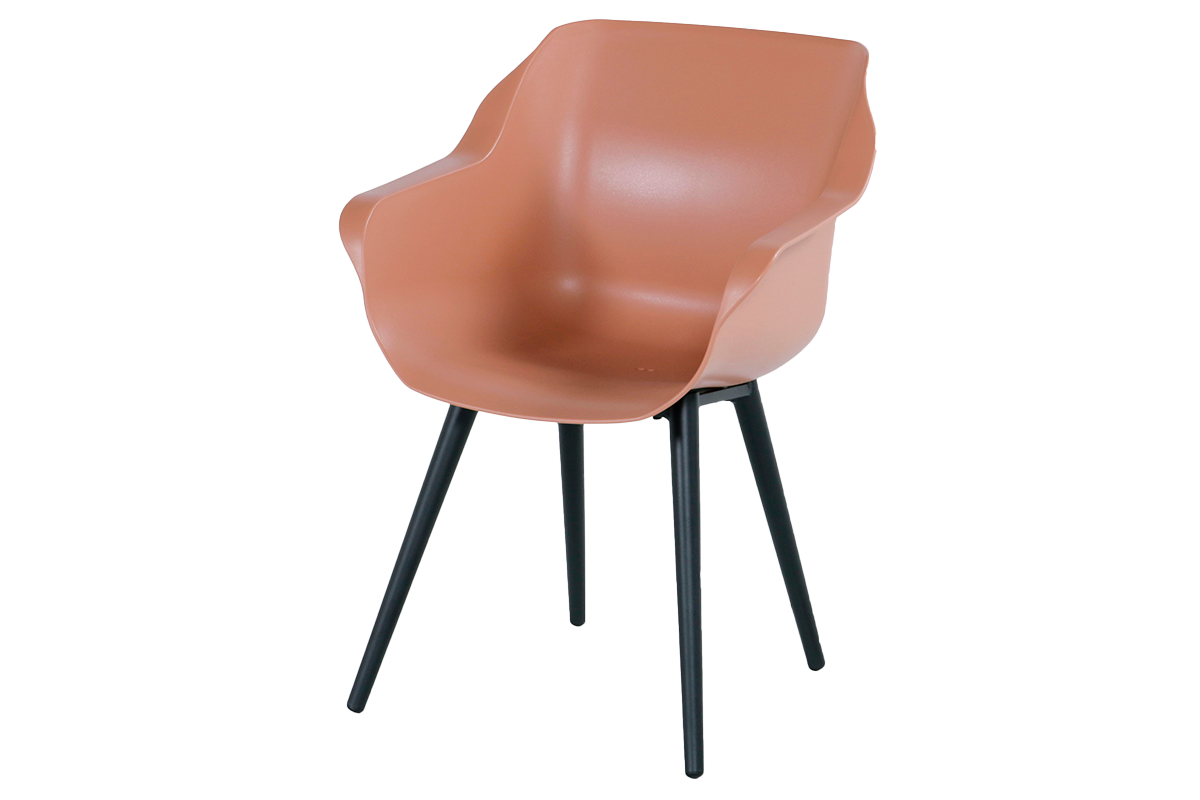 Hartman Tuinstoel Sophie Studio - Roze Kunststof - Set Van 2