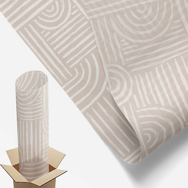 Film Ddépoli Autoadhésif Wallfluent 200x116 cm Protège efficacement l'intimité Motif Géométrique 1 rol.