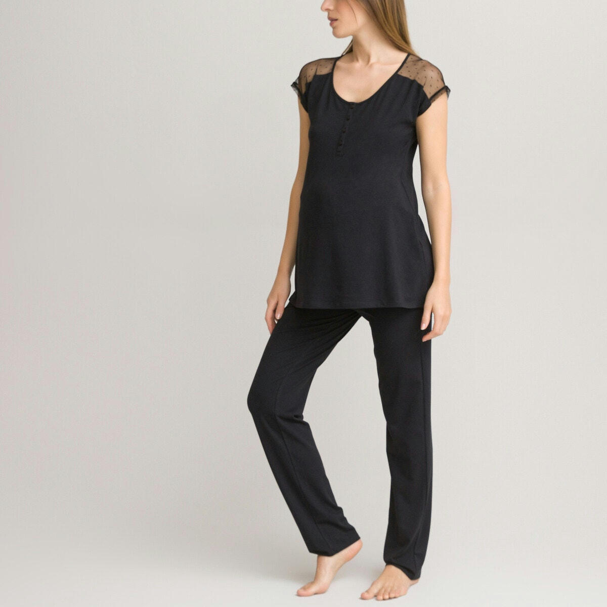 Pyjama de grossesse et d'allaitement