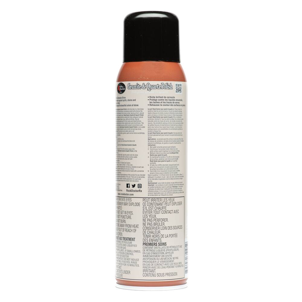 Rock Doctor Granite and Quartz Polish and Protectant Spray, 511-g