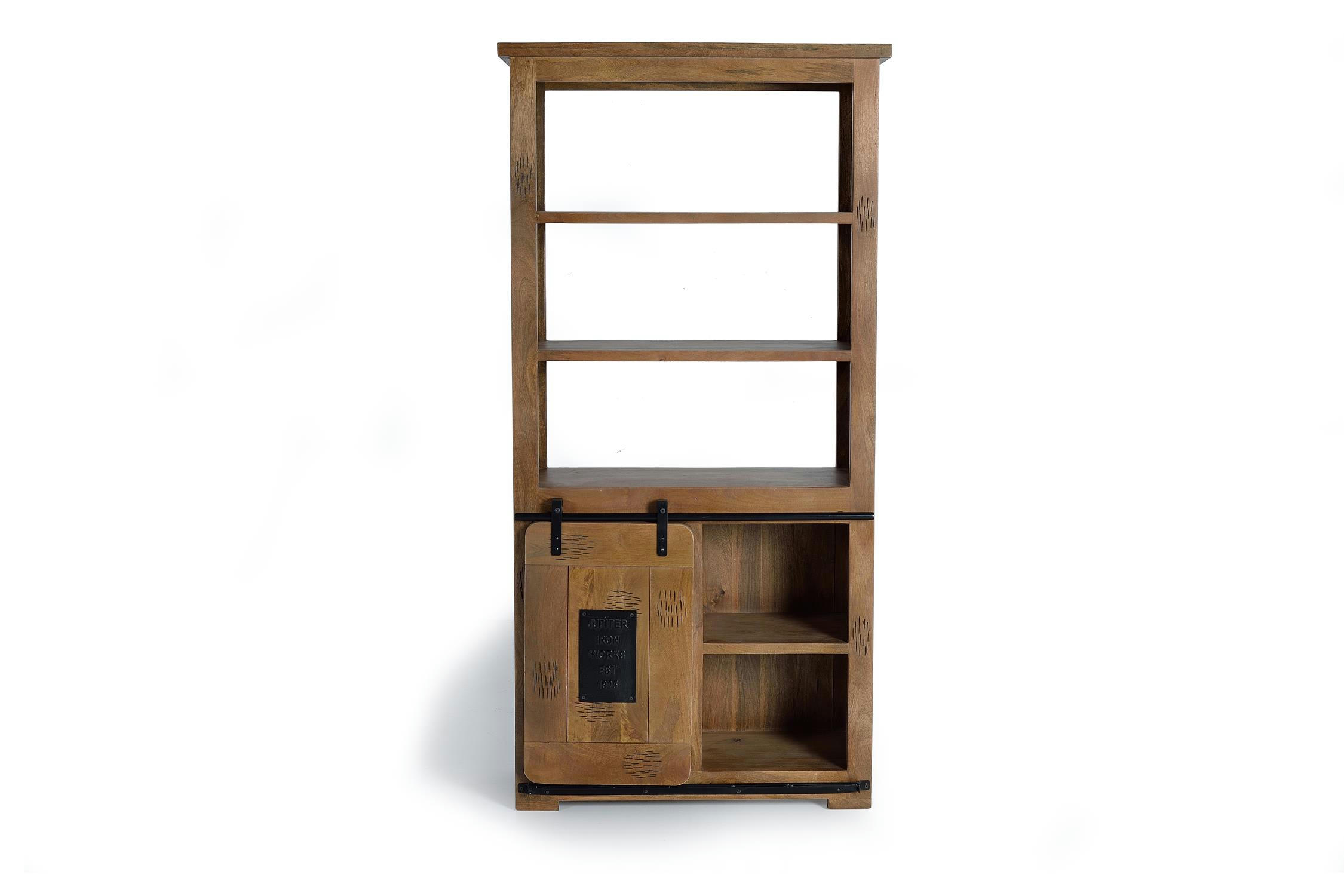 - Etagère / bibliothèque bois de manguier massif