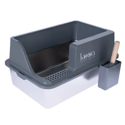 kooa Stainless Steel Litter Box