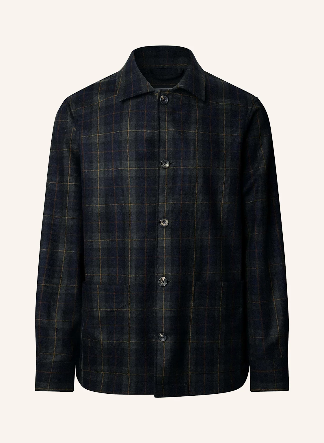 HACKETT LONDON Freizeithemd SR BLACKWATCH OSHIRT
